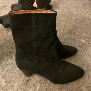 Isabel Marant black suede boots. Worn a few times.